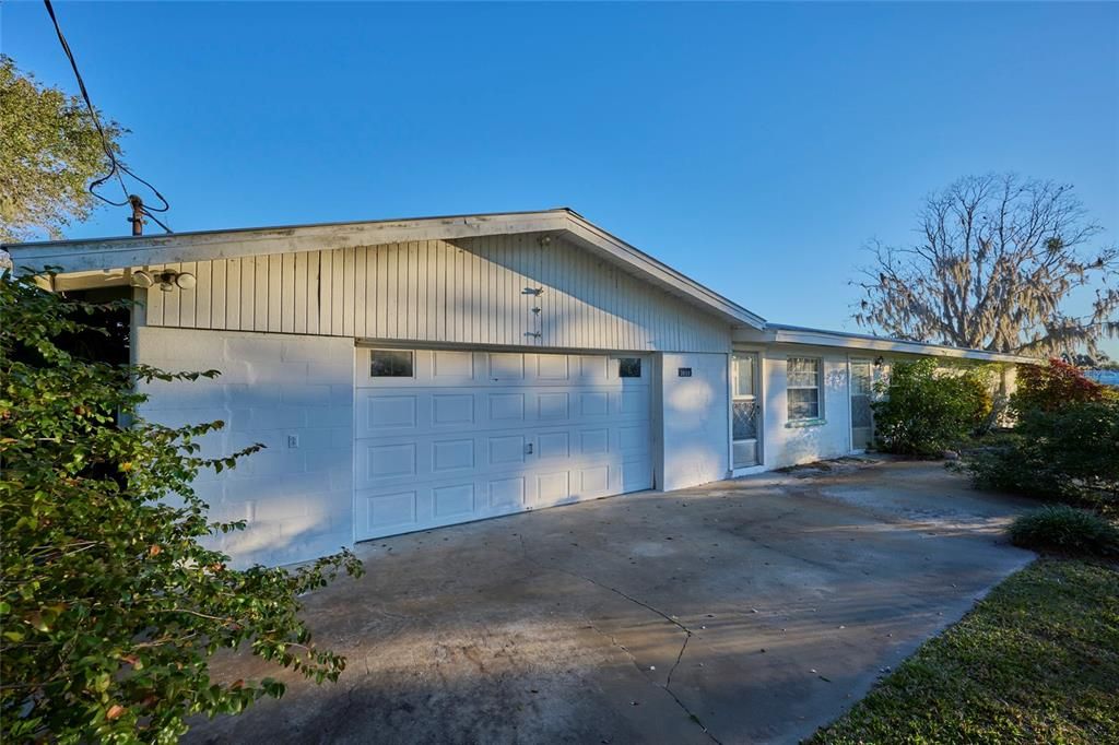 Garage and Entrance