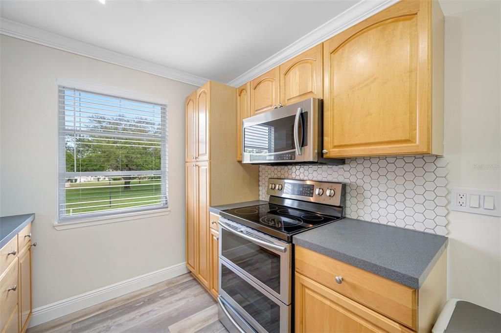 Newer Stainless Steel Appliances - Nice natural light