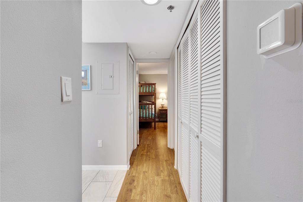 Hallway / Laundry Closet