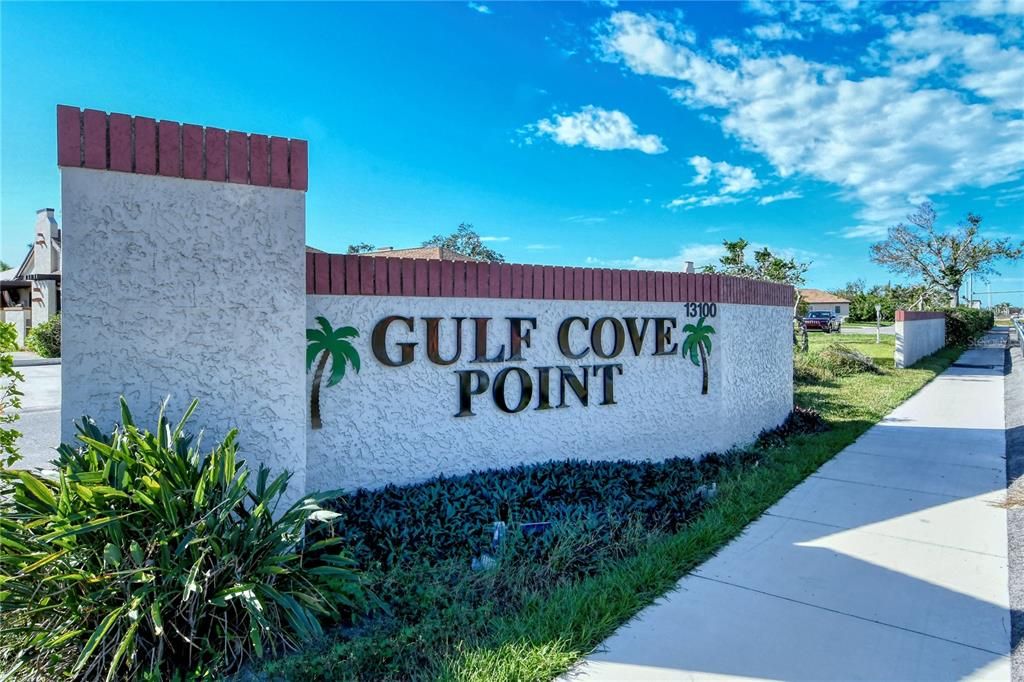 Gulf Cove Point!  An affordable, well-maintained community with residents from around the country.