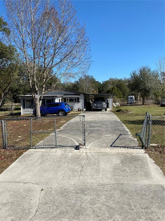 Gated Entry, fully fenced in yard