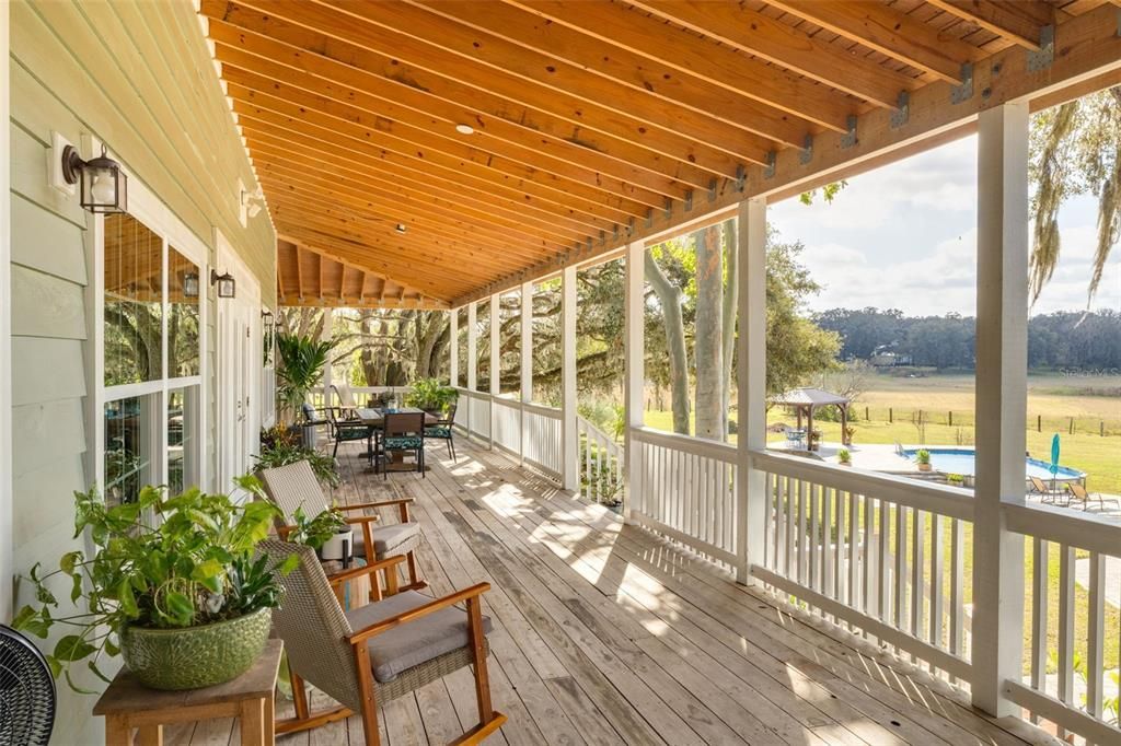 spectacular porch