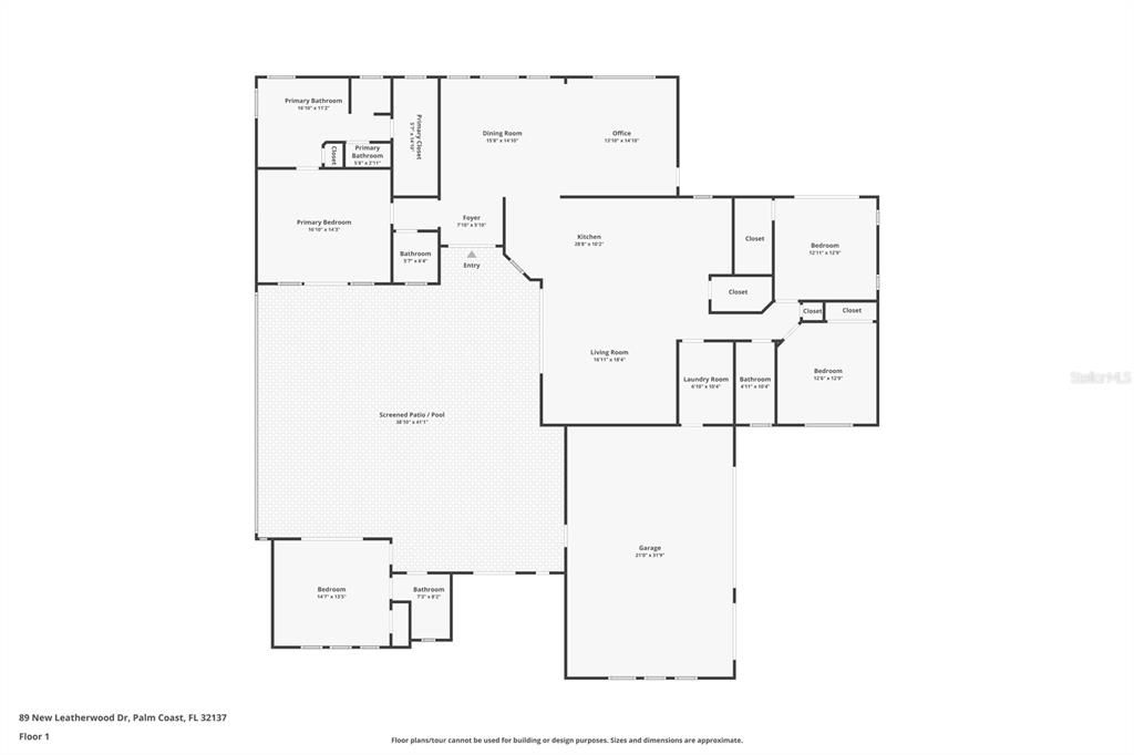 Activo con contrato: $999,990 (4 camas, 3 baños, 2712 Pies cuadrados)