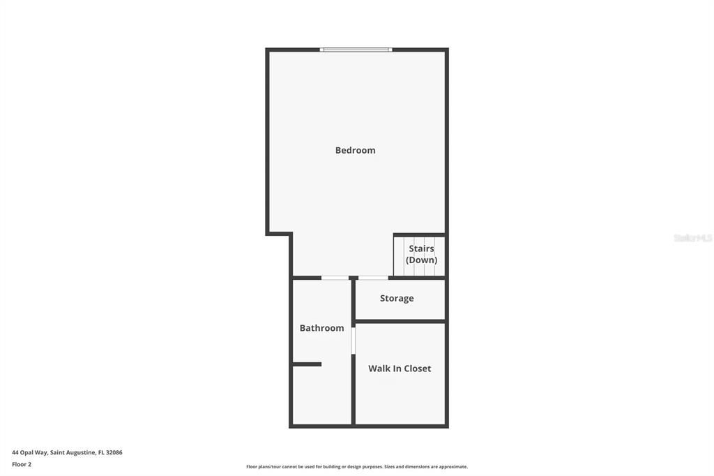 Floor Plan (Upstairs bedroom/bonus Room)