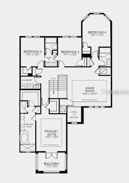 Structural options include: 8 foot interior doors, gourmet kitchen with stainless steel appliances, outdoor kitchen rough-in, secondary bedroom and full bath downstairs, pocket sliding glass doors.