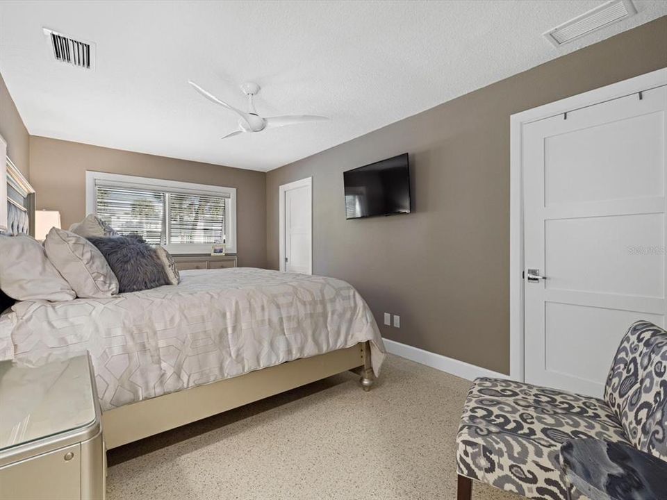 Guest bedroom 3 with walk-in closet & second closet