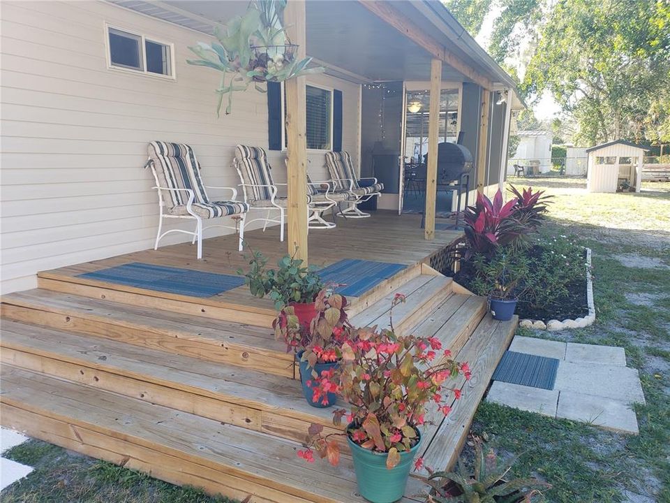8x20 Covered Deck