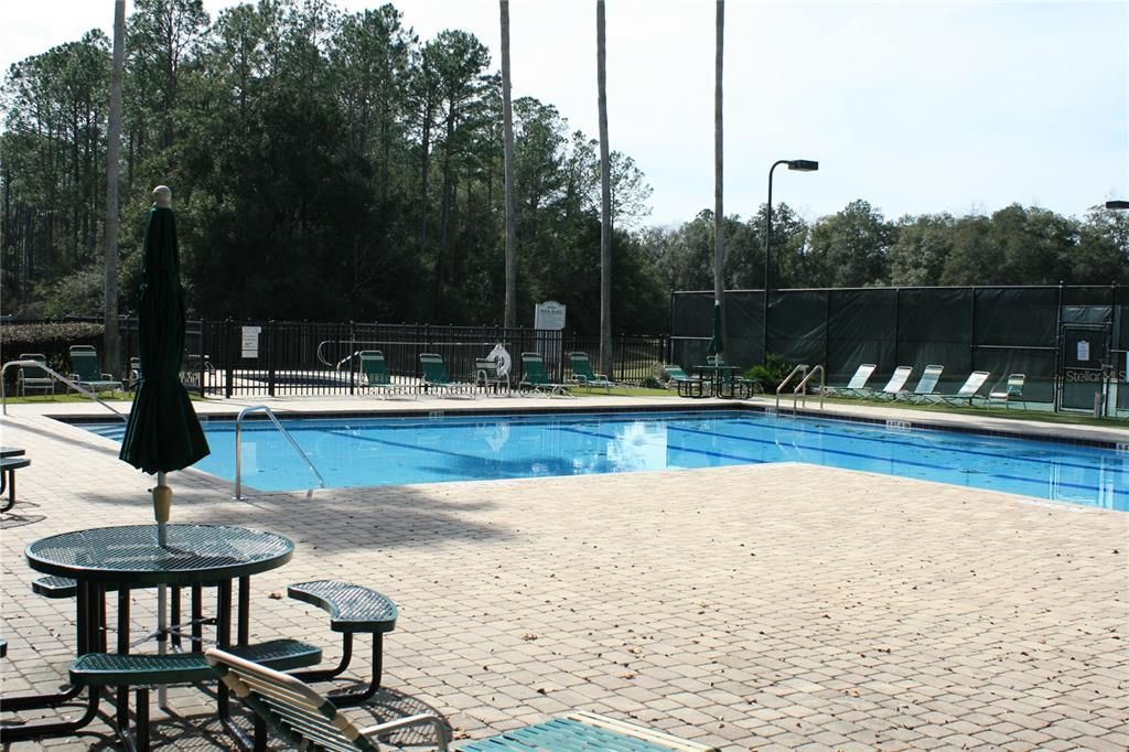 COMMUNITY POOL AND TENNIS