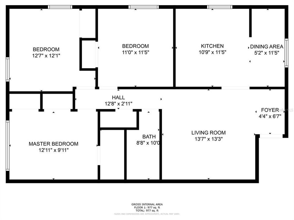 Recently Rented: $2,100 (3 beds, 2 baths, 1104 Square Feet)