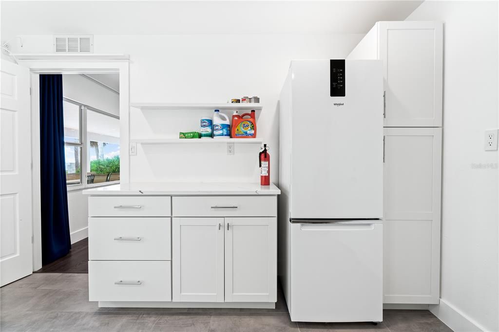 Laundry room ground floor.