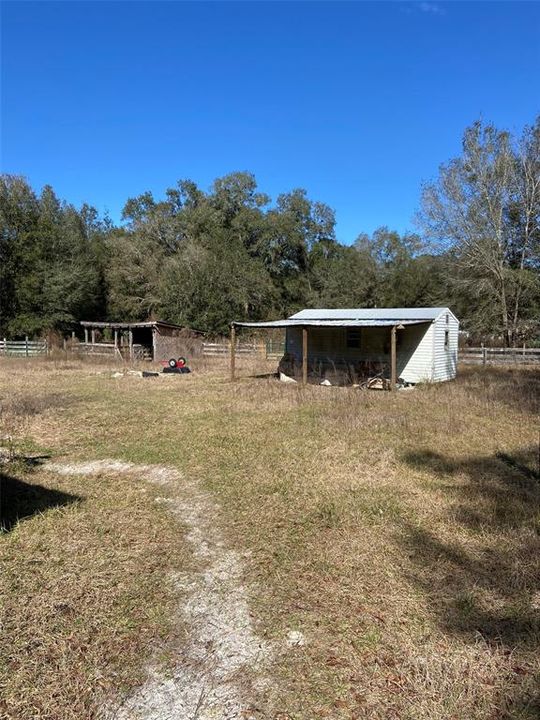 Horse barn and shed #1