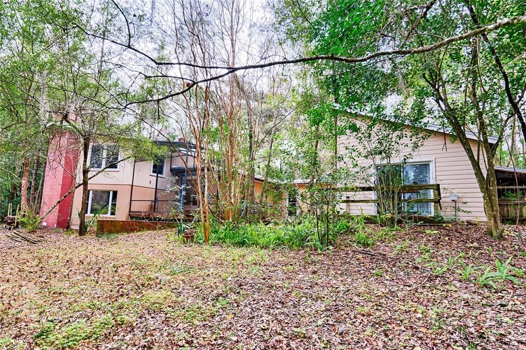 Back exterior photo of the house