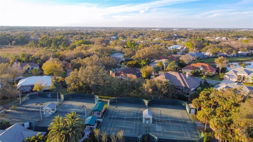 FOUR HAR TRU TENNIS COURTS TO ENJOY AT THE CLUB