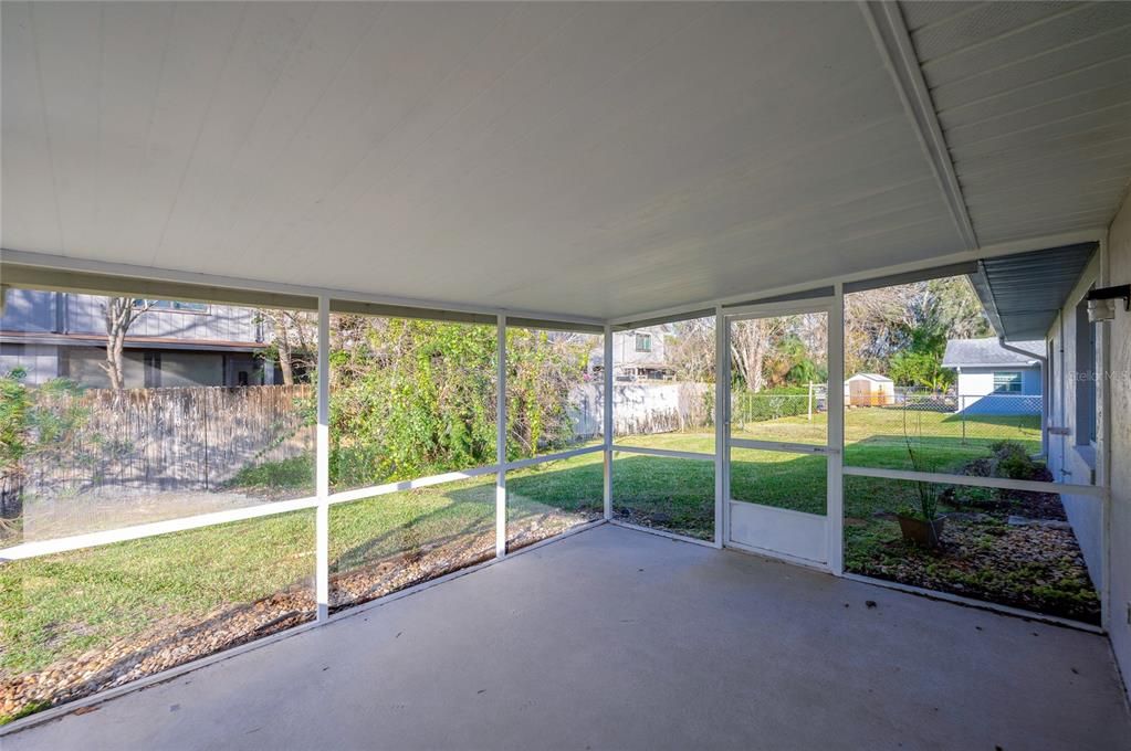 Screened Patio