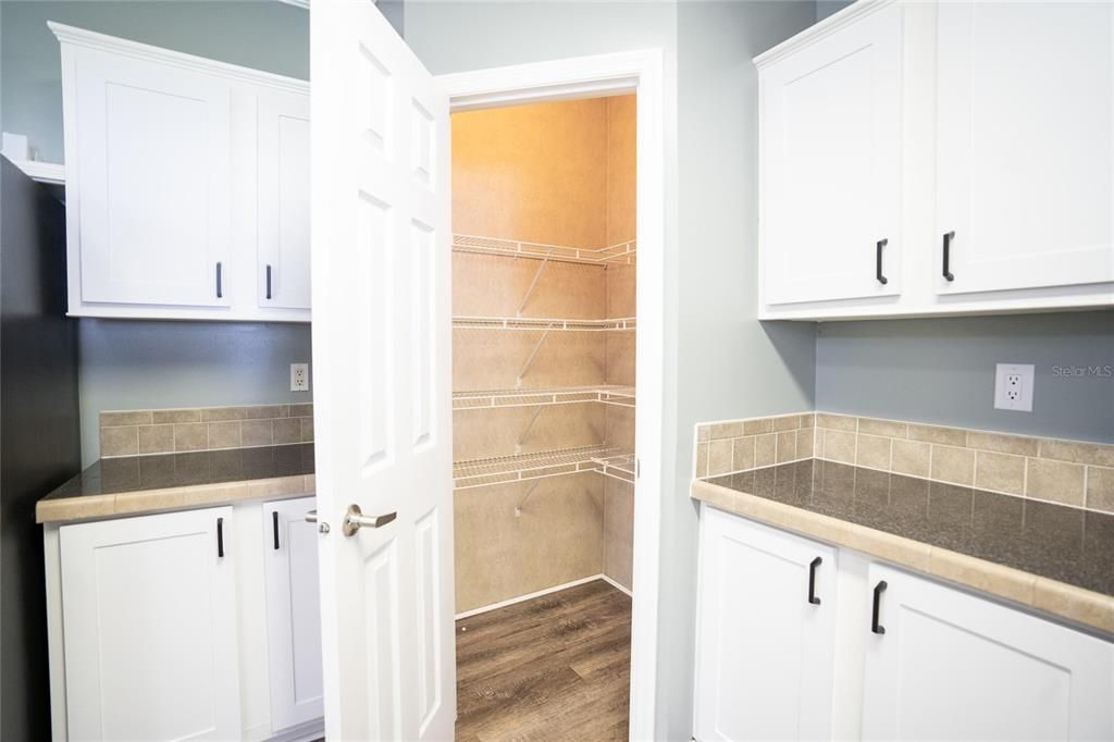 Pantry in kitchen