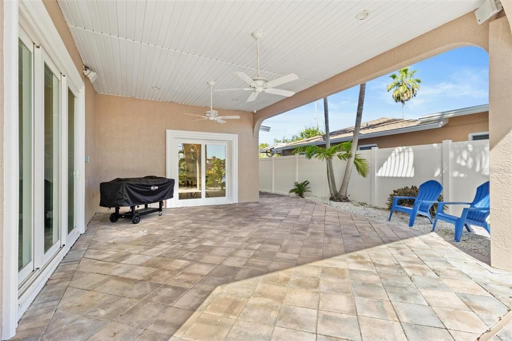 Main floor large covered patio