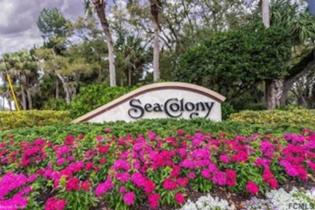 Sea Colony entry sign off A1A