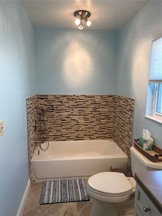 Main bathroom tub