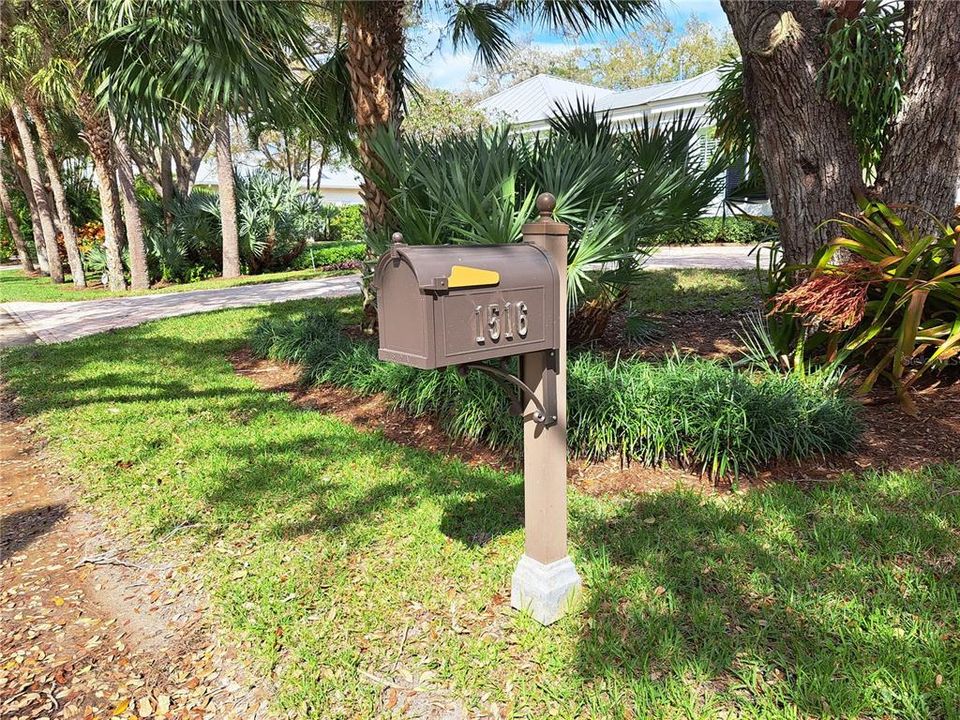 Curbside mail.