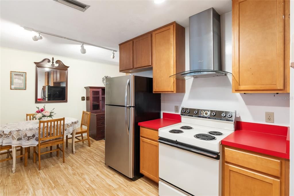 KITCHEN TOWARDS DINING AREA