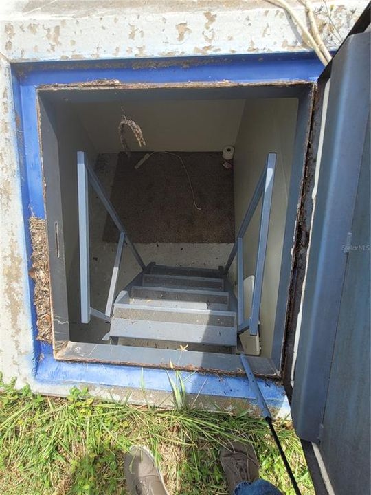 View into Bunker / Storage