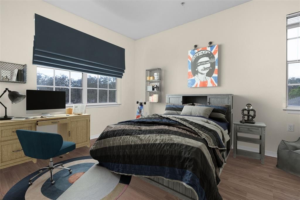 “virtually staged”Bedroom #2