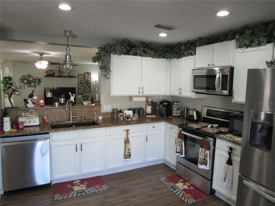 Kitchen View 3 with pass through to family room