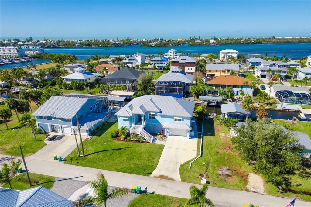 Perfectly situated on a saltwater canal with no bridges and direct access out to the Intracoastal & Gulf