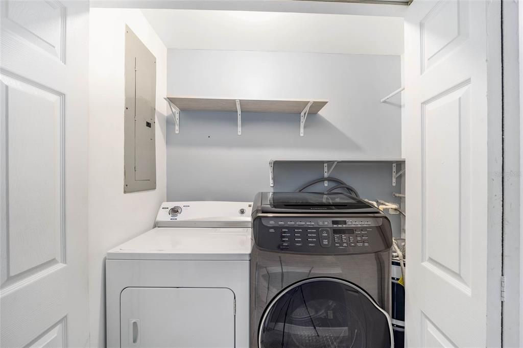 Laundry closet