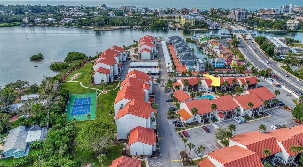 UNIT SHOWING CLOSNESS TO THE GARDEN POOL