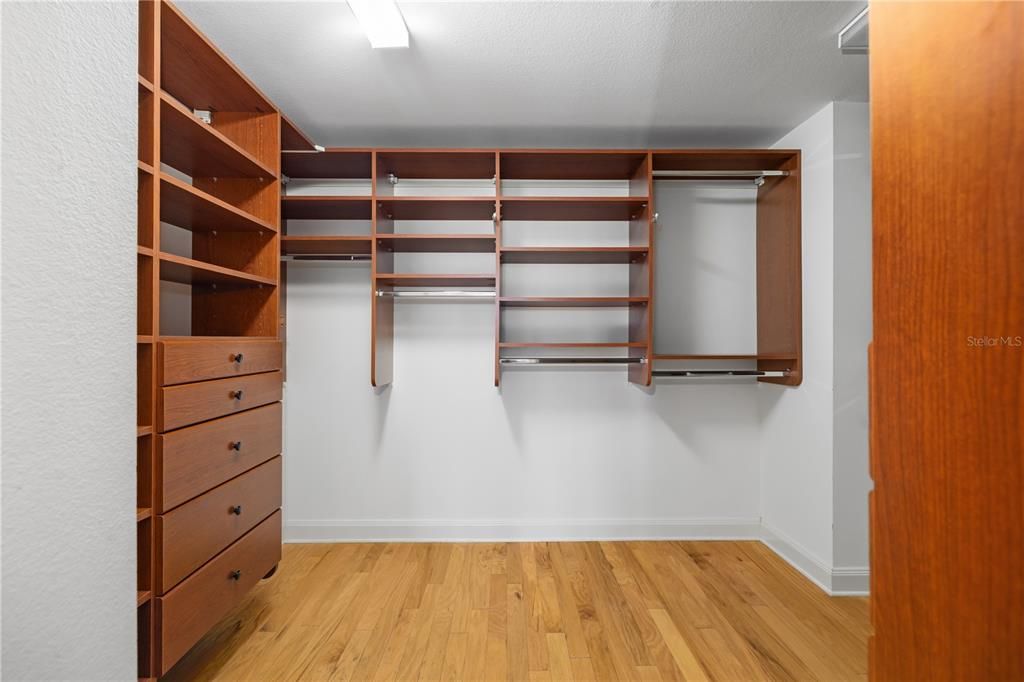 Built in Closet System