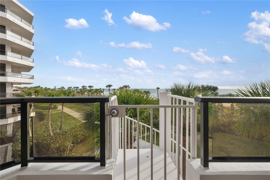 Walk down to the beach from your private Terrace access.
