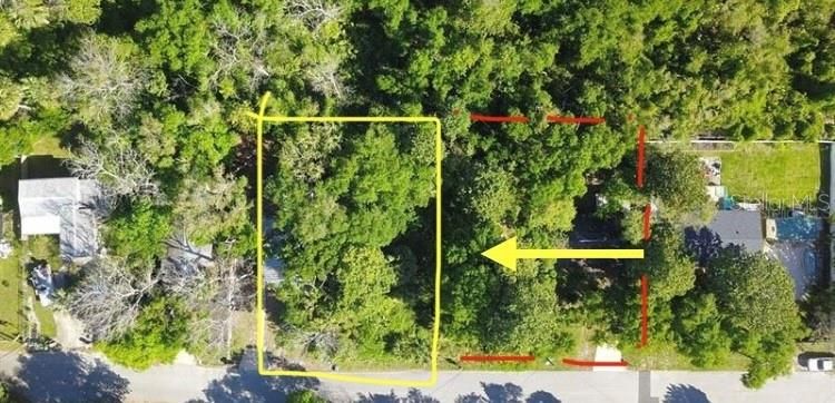 Lot 9 in yellow. If more land is desired, seller owns nneighboring lot #10. Please inquire.