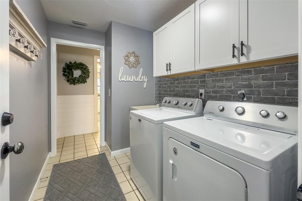 34. Laundry Room leading to the Kitchen