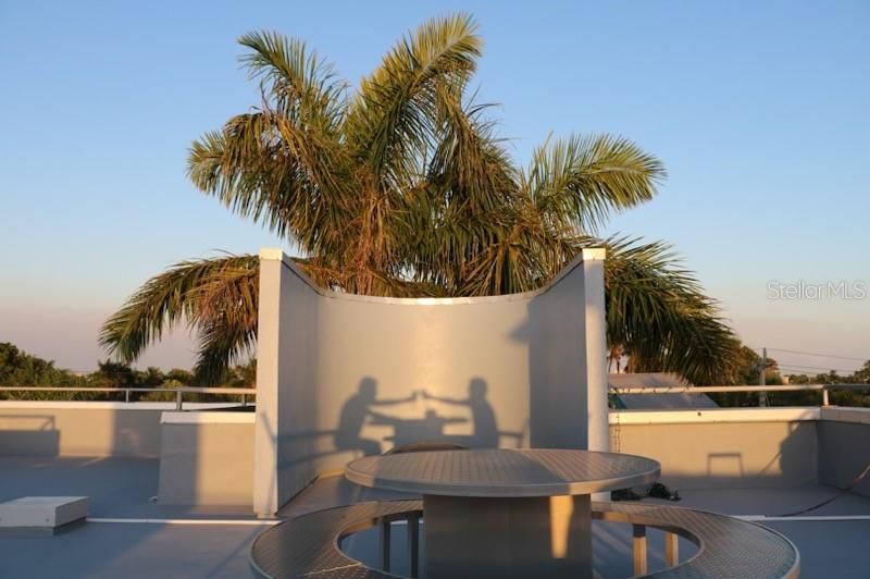 Rooftop Terrace Seating Area