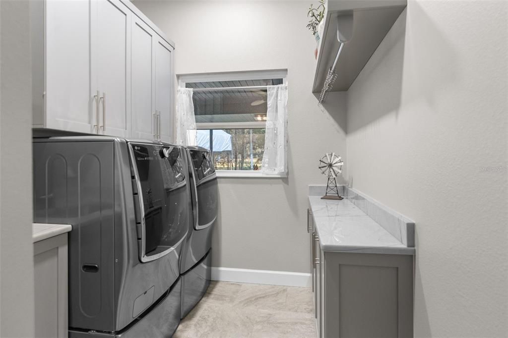 Laundry Room with Sink and Storage