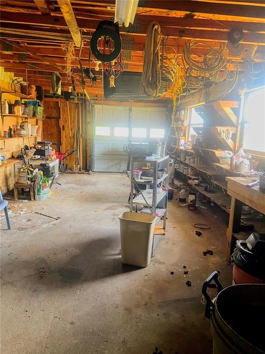 Large Workshop/Garage Door on Lakeside