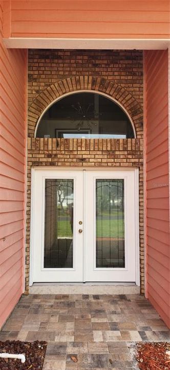 Entrance French Doors