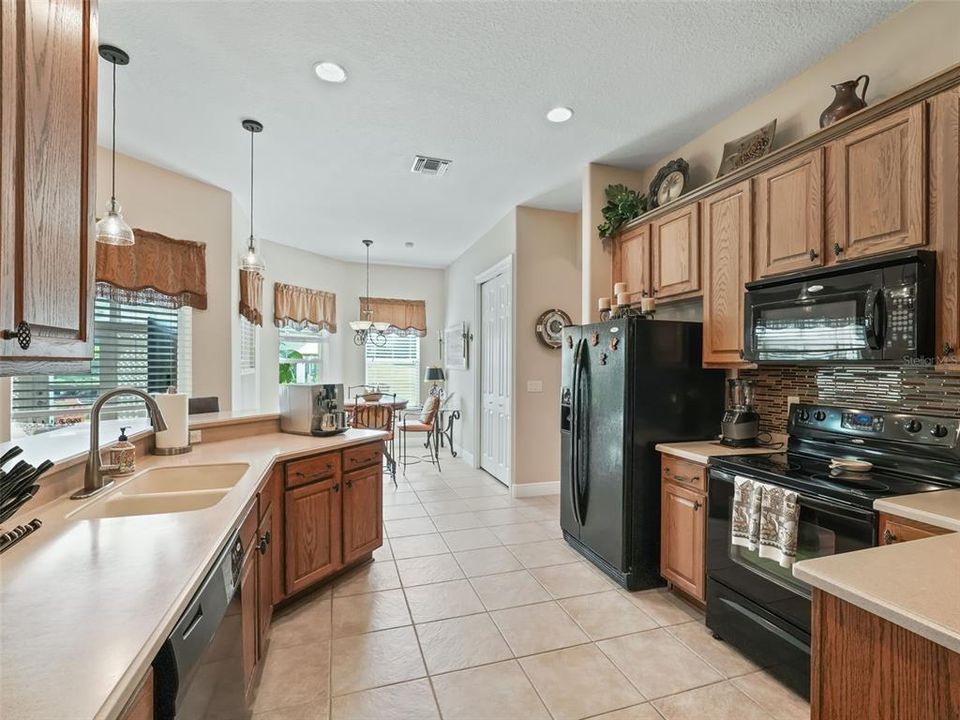 Kitchen looking into Dinette