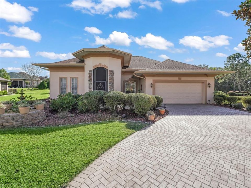 Brick Paver driveway