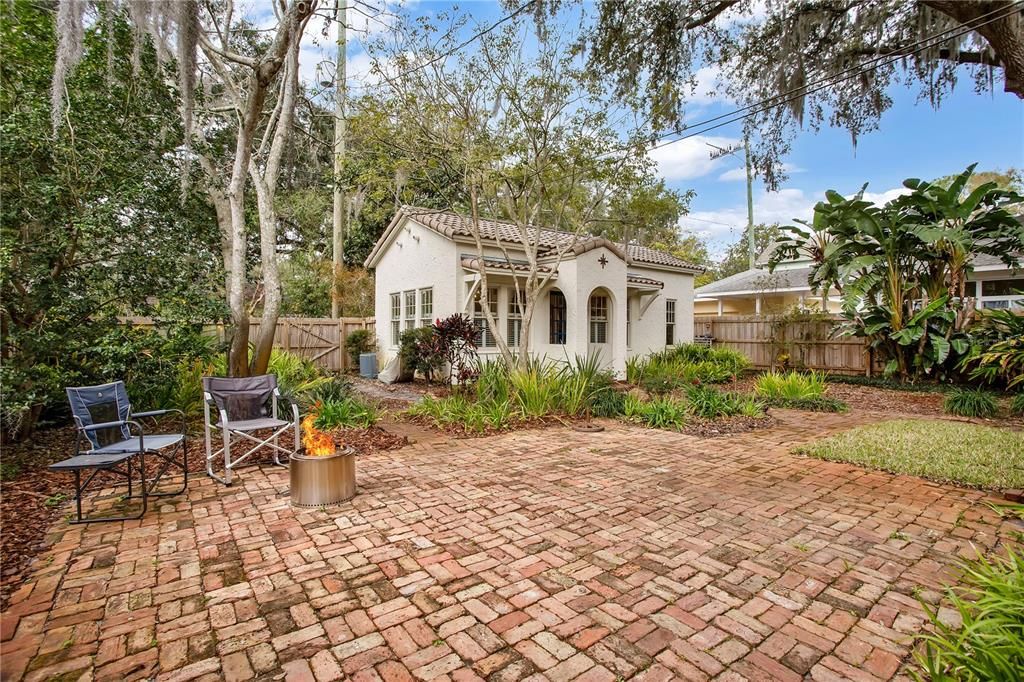 Real Brick Patio