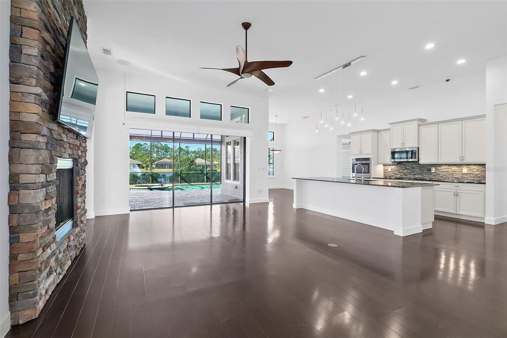 Family Room to Kitchen