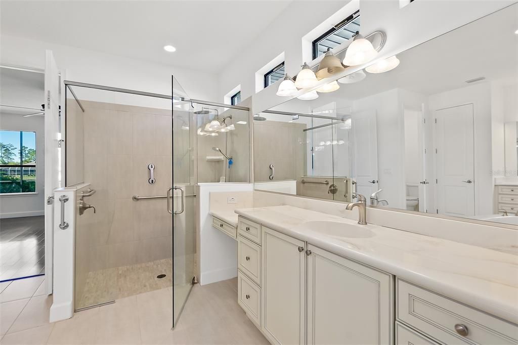 Large Walk-in Shower