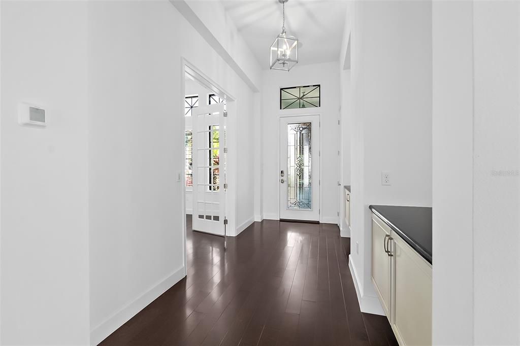 Foyer w/Floating Cabinets