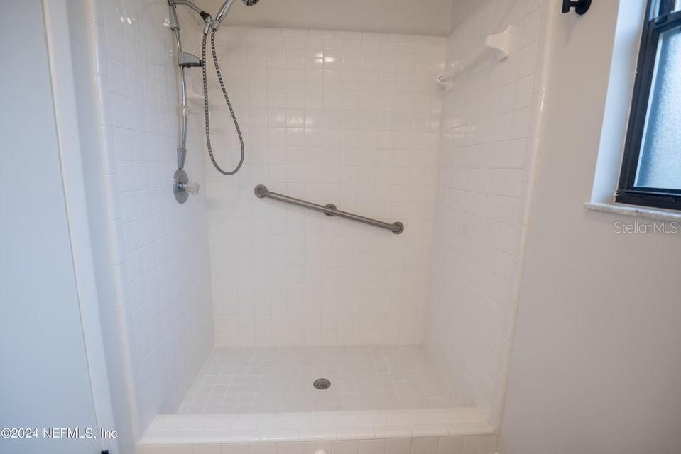 Hall bath shower