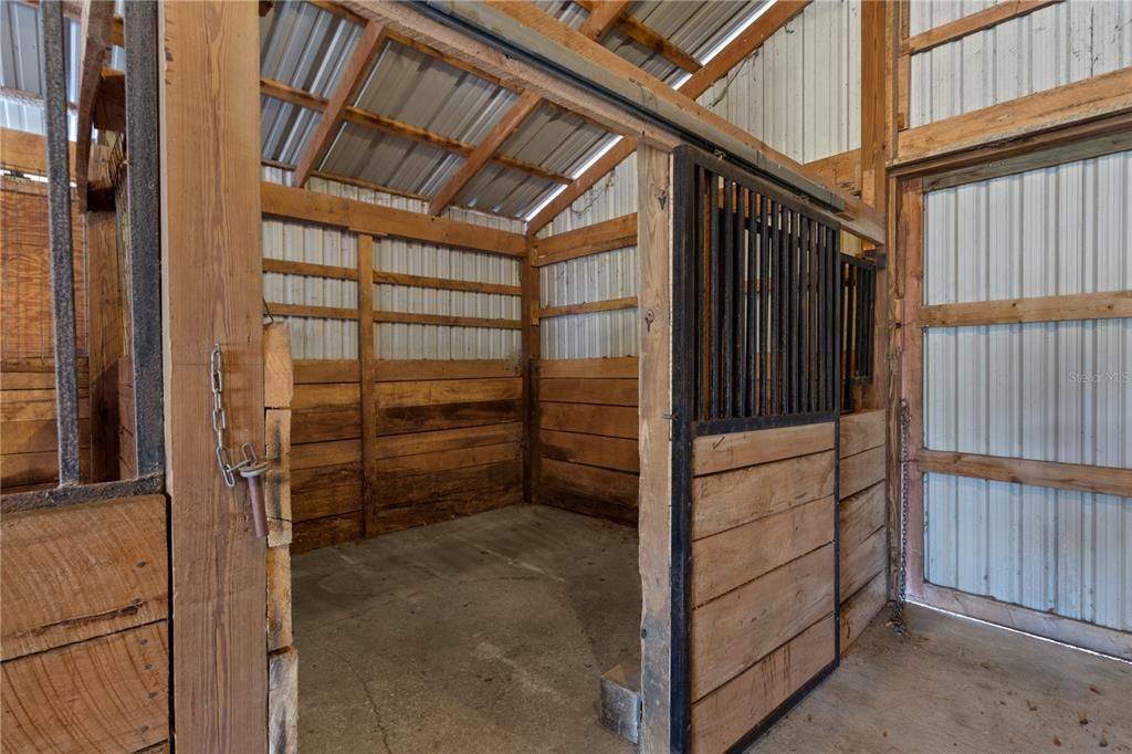 Barn Interior View 2