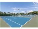4 lighted tennis courts.