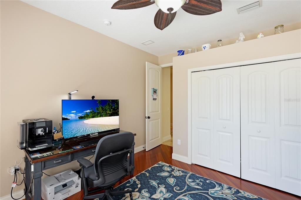 Bedroom 3 with large closet