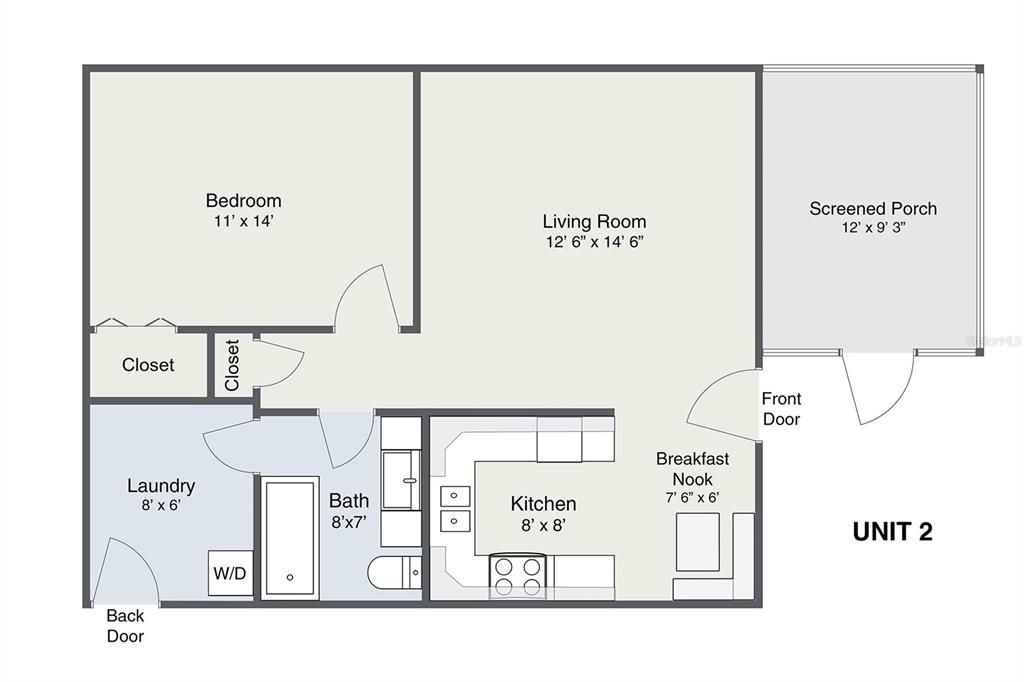 Unit 2 floor plan