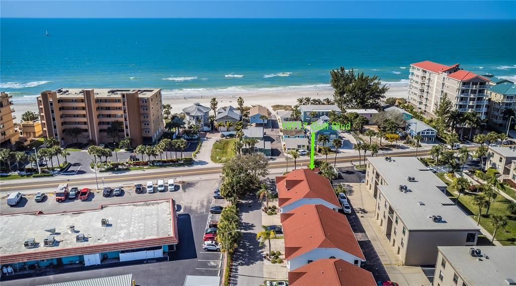 Walks on the beach are a breeze. Just cross Gulf Blvd to deeded access